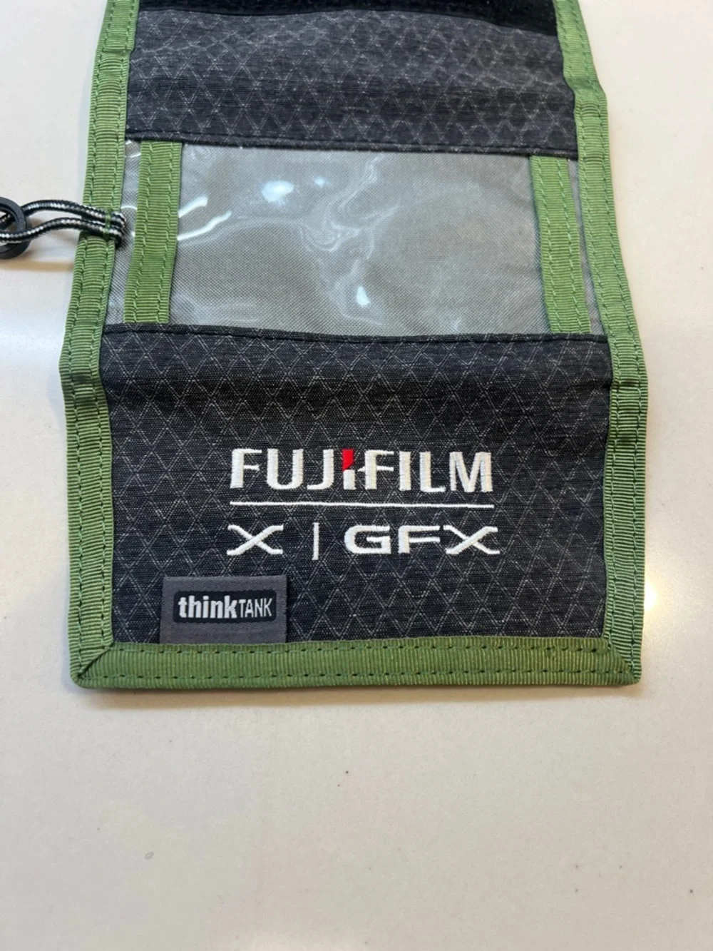 Fujifilm Black and Green Camera Accessory Pouch with Strap NWT - Picture 5 of 9